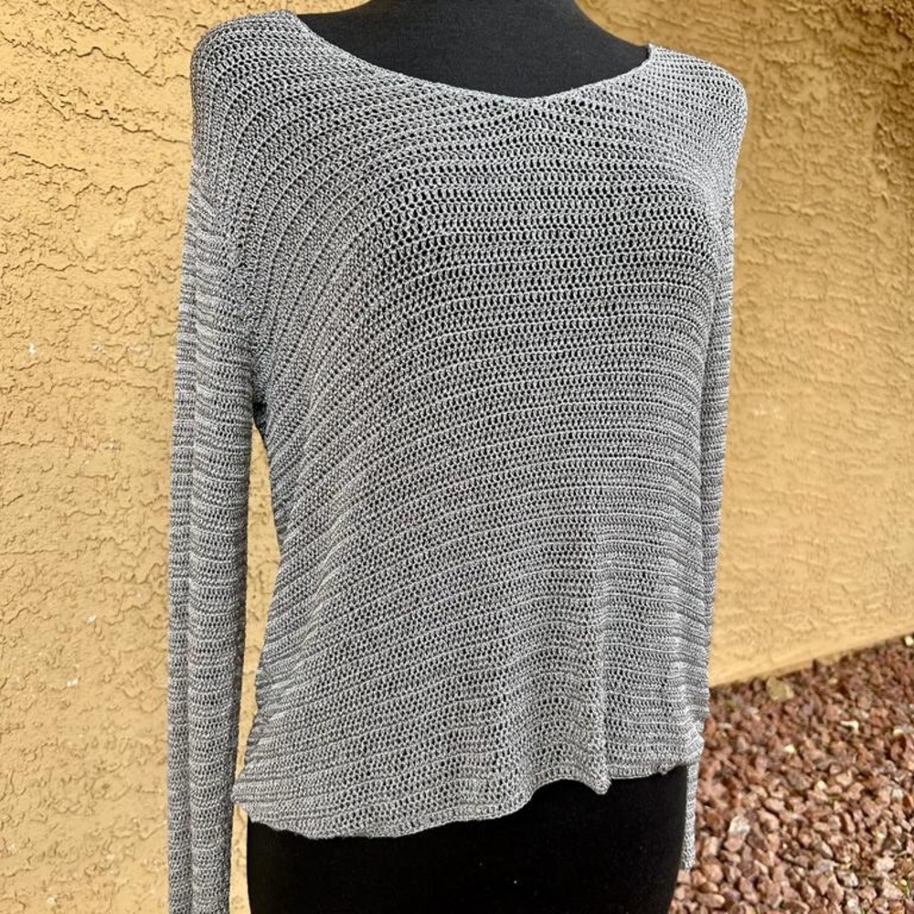 Sweater Silver Size M Like New!!